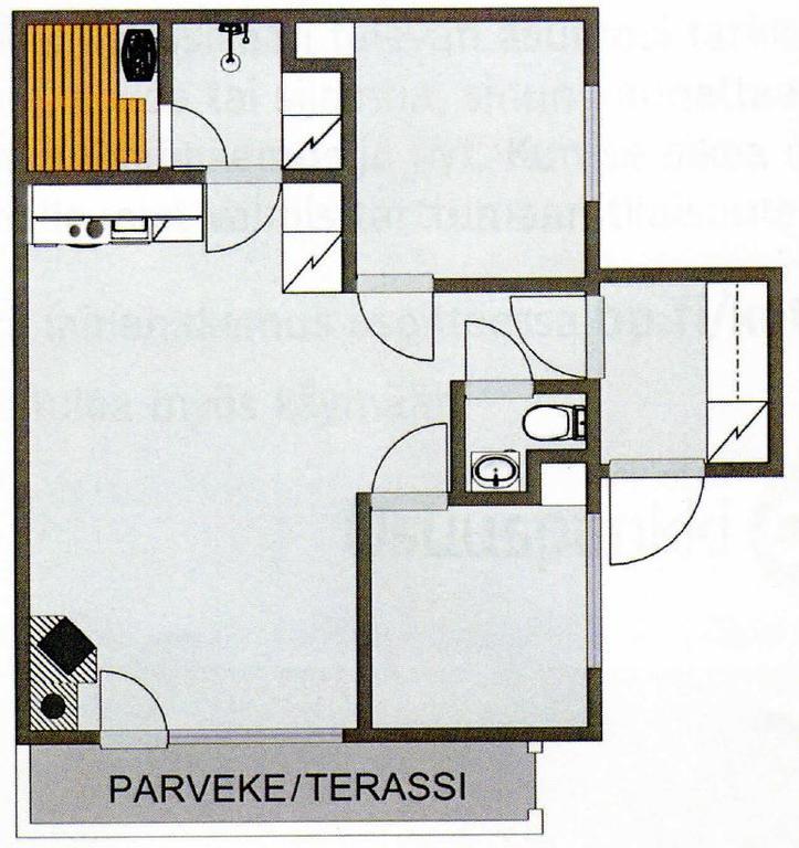 Levin Kalle Apartment Luaran gambar